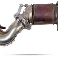 Pièce d'échappement automobile, potentiellement pour suppression FAP et gain de puissance.
