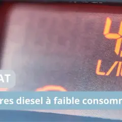 Guide d'achat : le top des voitures diesel à faible consommation. Voyez combien de litre diesel pour 100 km en moyenne.