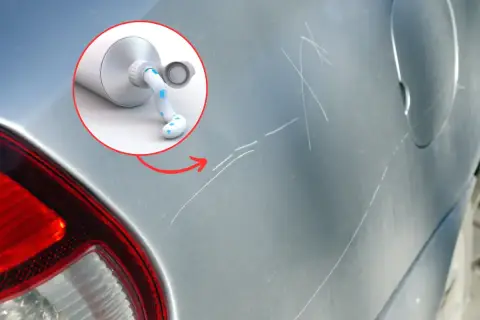 Astuce : effacer rayure voiture avec dentifrice. Avis sur cette méthode pour réparer les éraflures.
