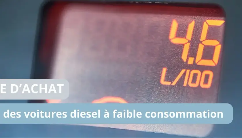 Guide d'achat : le top des voitures diesel à faible consommation. Voyez combien de litre diesel pour 100 km en moyenne.