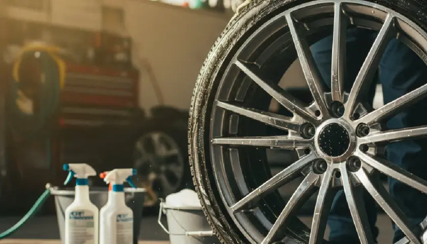 Apprenez comment nettoyer les jantes de voiture avec des produits et une éponge. Un nettoyage méticuleux pour un éclat parfait.
