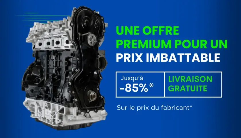 Moteur automobile en promotion, idéal pour un échange standard. Offre premium avec -85% et livraison gratuite.