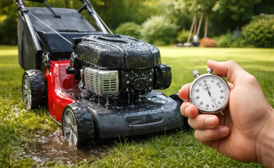 Moteur noyé - combien attendre avant de redémarrer ?