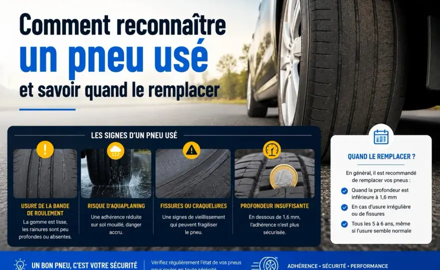 Pneu flanc abîmé - Rouler ou remplacer ? Guide sécurité