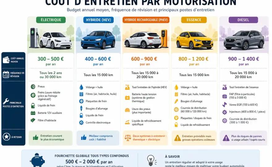 Révision voiture - Comprendre prix, fréquence et utilité