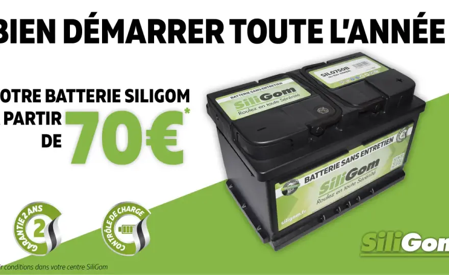 Batterie de voiture - Entretien, recharge et remplacement facile