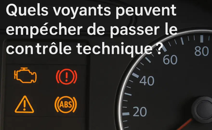 Voyant moteur allumé - Évitez la contre-visite au contrôle technique