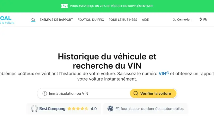 HistoVec ou carVertical pour acheter une voiture d’occasion ?