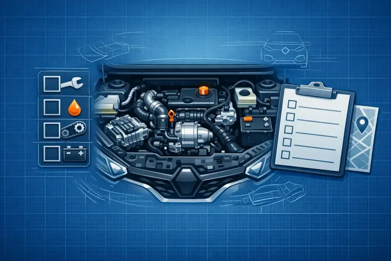 Schéma moteur Renault Captur. Vérifiez le prix révision renault captur 60000 km, avec liste de contrôle et carte.
